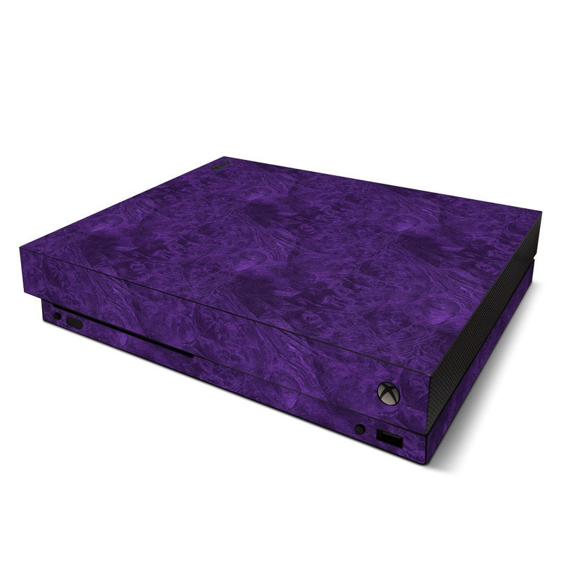 Purple Lacquer - Microsoft Xbox One X Skin