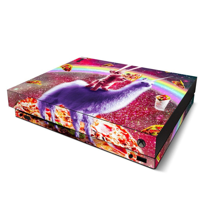 Llama Drama - Microsoft Xbox One X Skin