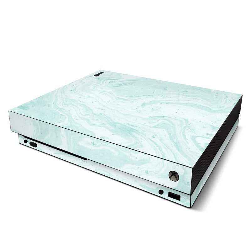 Winter Green Marble - Microsoft Xbox One X Skin