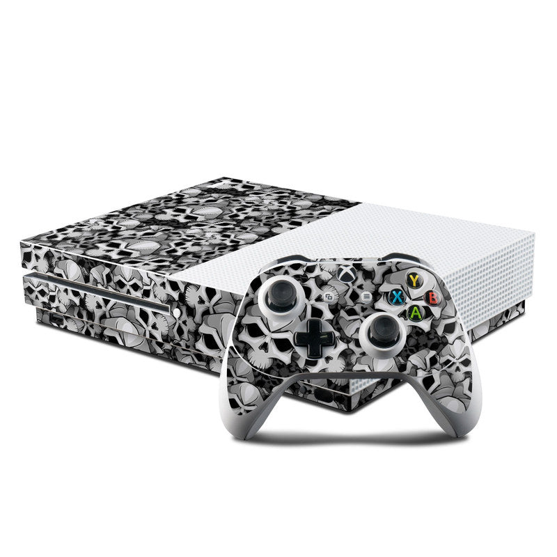 Bones - Microsoft Xbox One S Console and Controller Kit Skin