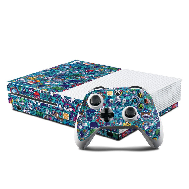 Cosmic Ray - Microsoft Xbox One S Console and Controller Kit Skin