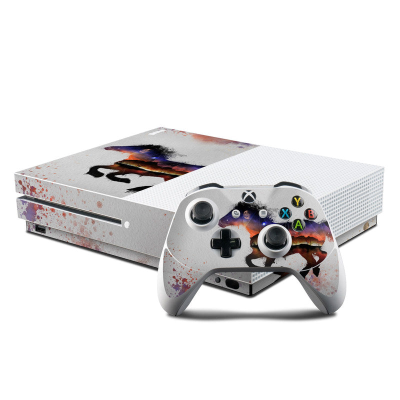 Daring - Microsoft Xbox One S Console and Controller Kit Skin