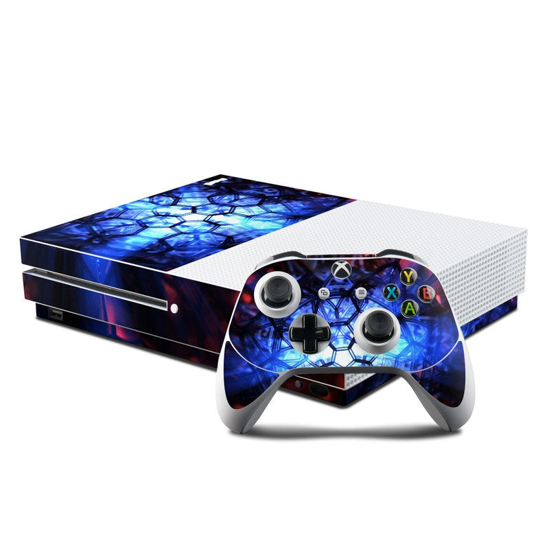 Geomancy - Microsoft Xbox One S Console and Controller Kit Skin