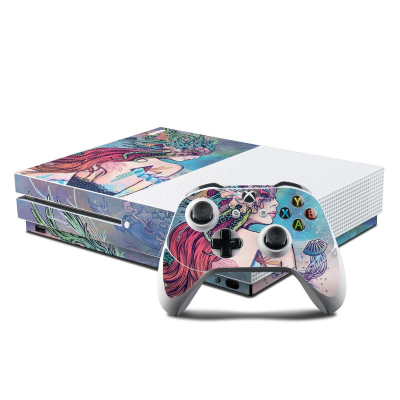 Last Mermaid - Microsoft Xbox One S Console and Controller Kit Skin