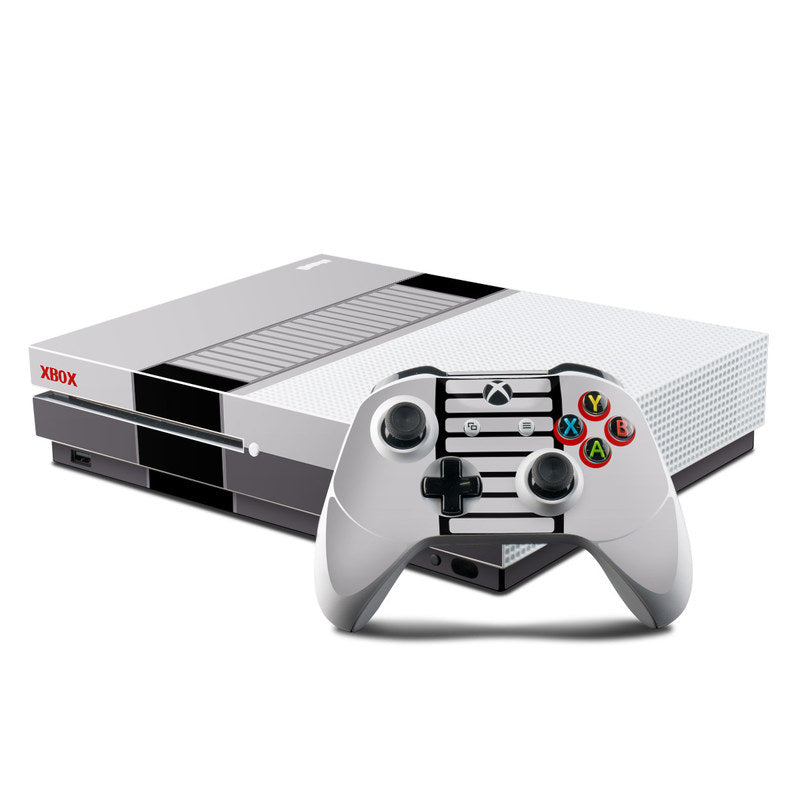 Retro - Microsoft Xbox One S Console and Controller Kit Skin