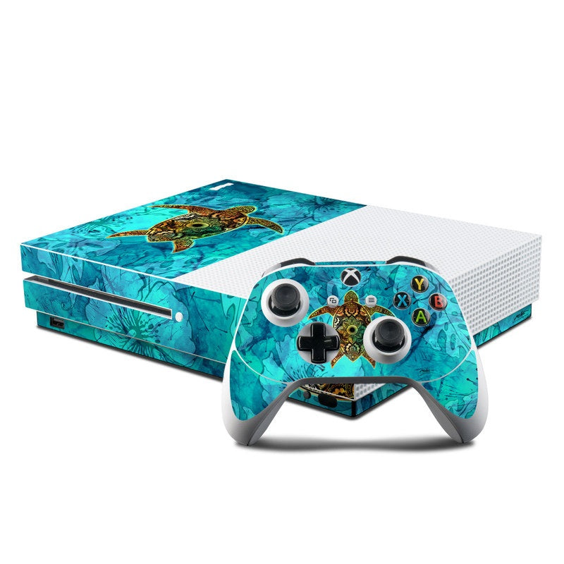 Sacred Honu - Microsoft Xbox One S Console and Controller Kit Skin