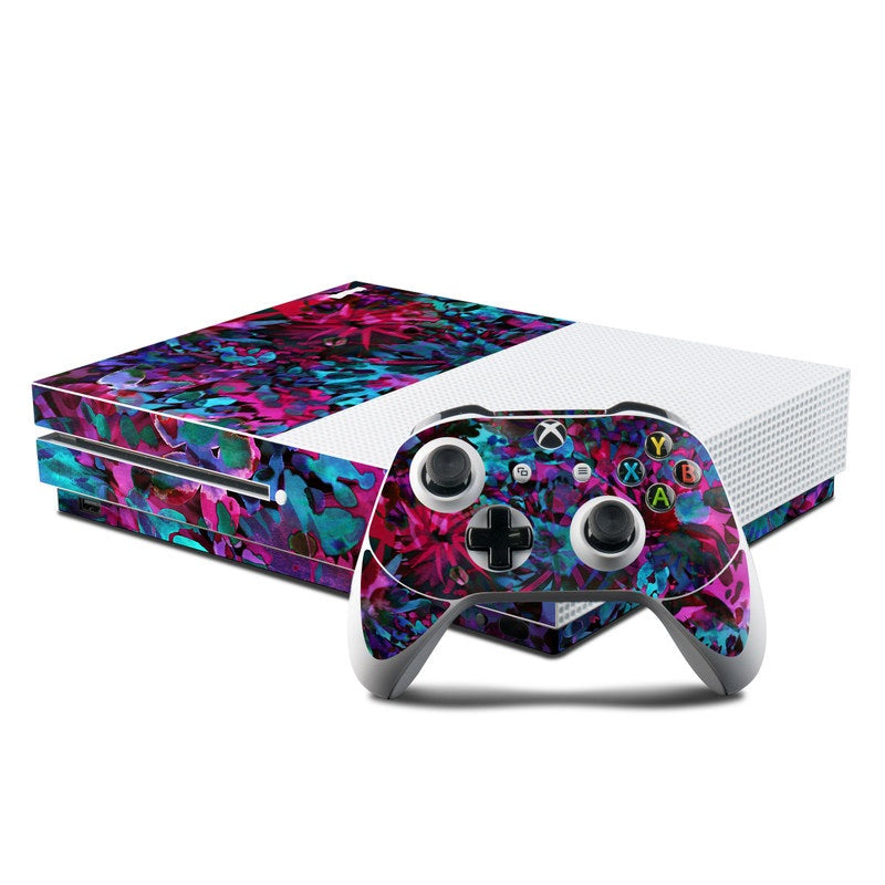 Summer Tropics - Microsoft Xbox One S Console and Controller Kit Skin