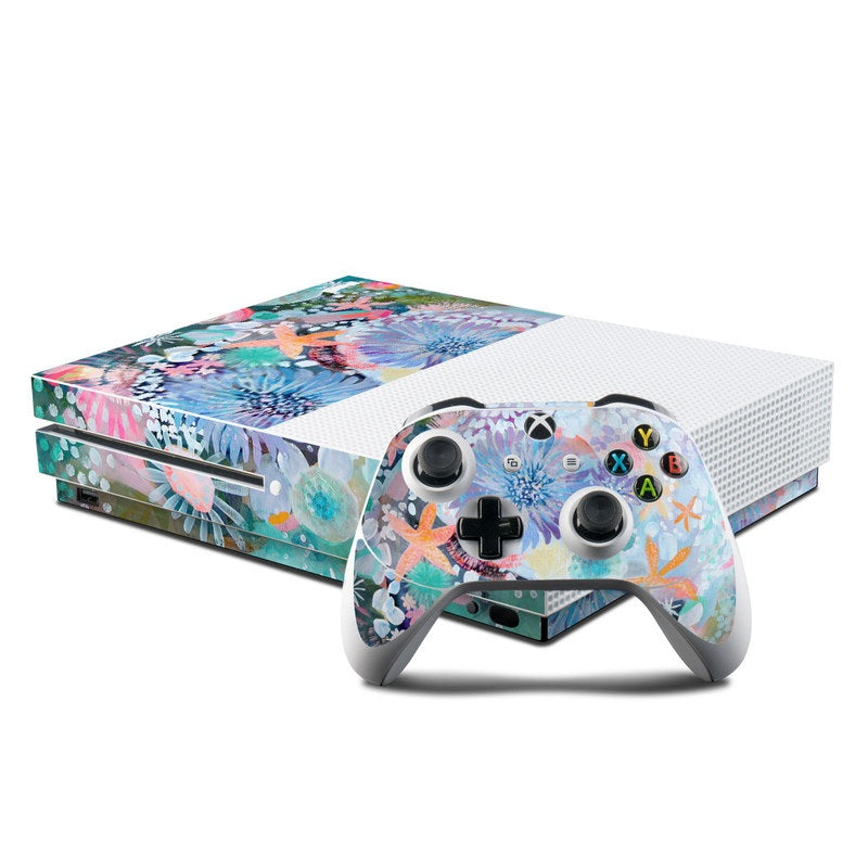 Tidepool - Microsoft Xbox One S Console and Controller Kit Skin