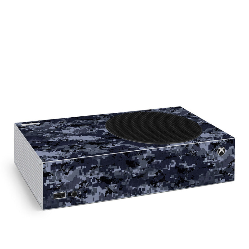 Digital Navy Camo - Microsoft Xbox Series S Skin