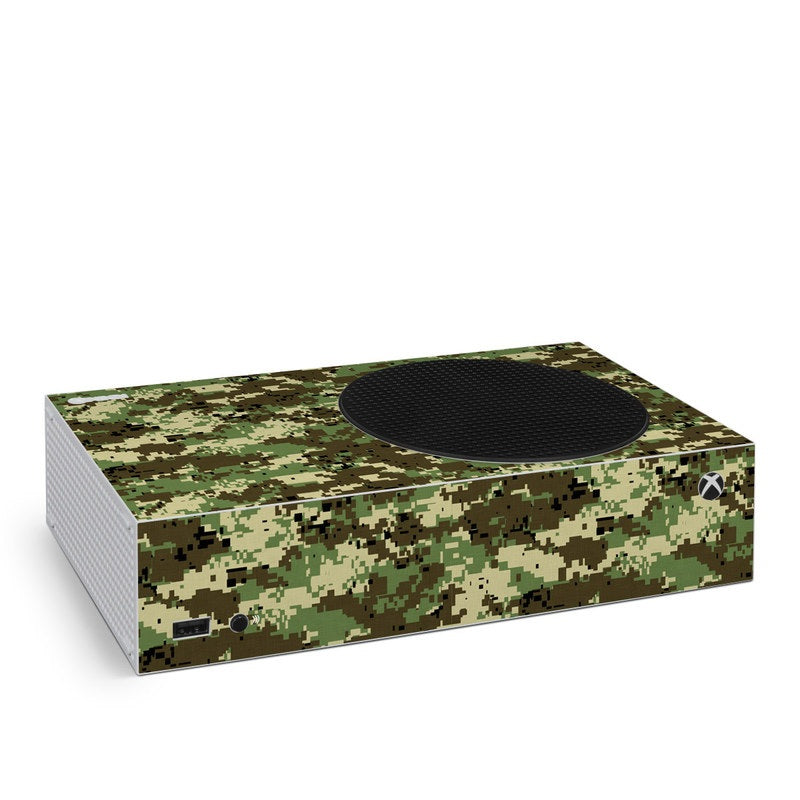 Digital Woodland Camo - Microsoft Xbox Series S Skin