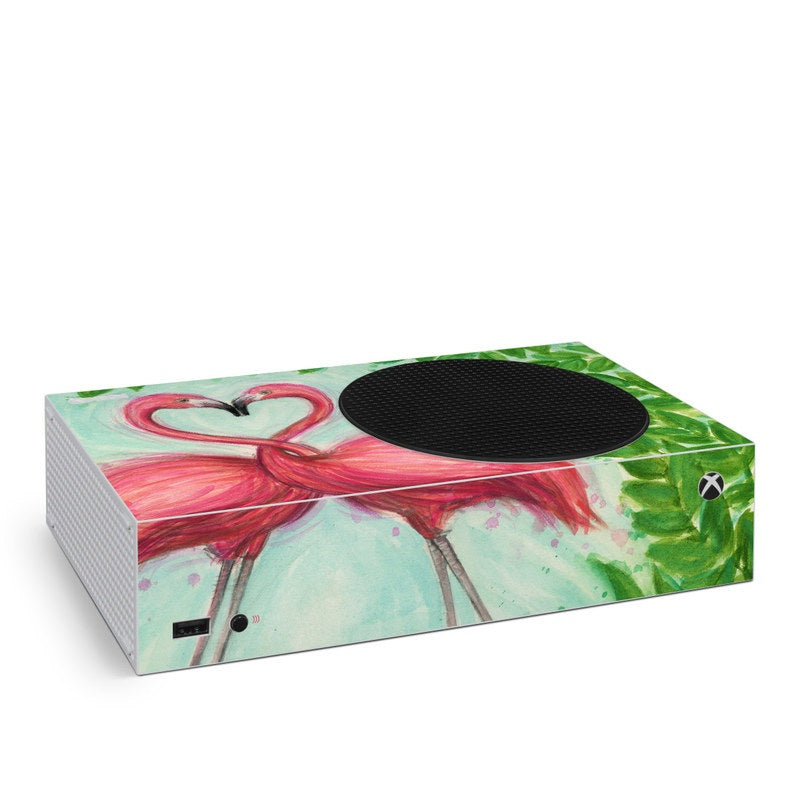 Flamingo Love - Microsoft Xbox Series S Skin