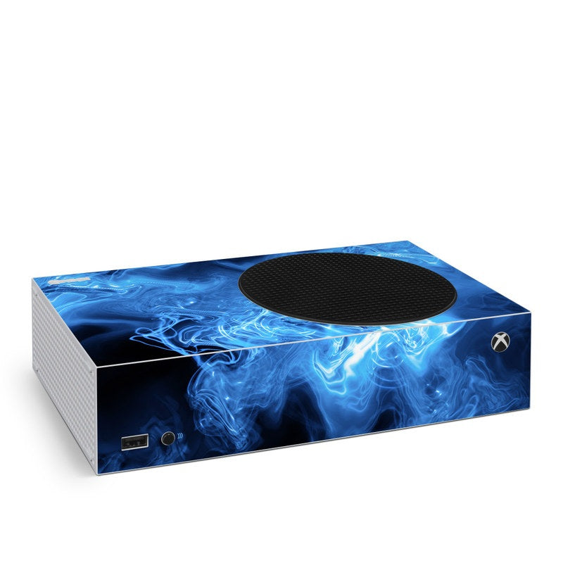 Blue Quantum Waves - Microsoft Xbox Series S Skin