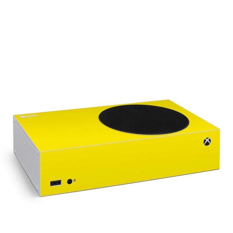 Solid State Yellow - Microsoft Xbox Series S Skin