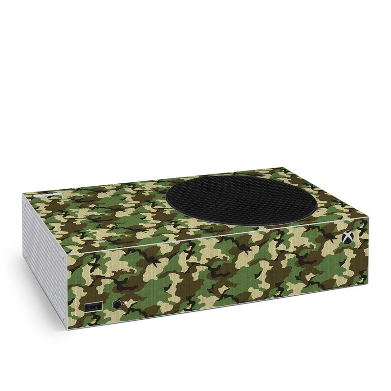 Woodland Camo - Microsoft Xbox Series S Skin