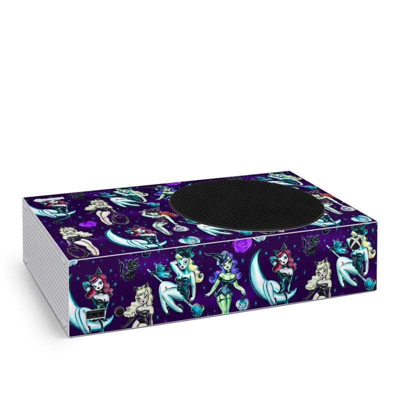 Witches and Black Cats - Microsoft Xbox Series S Skin