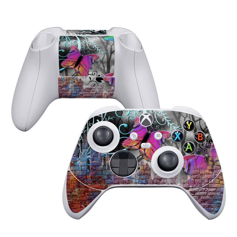 Butterfly Wall - Microsoft Xbox Series S Controller Skin