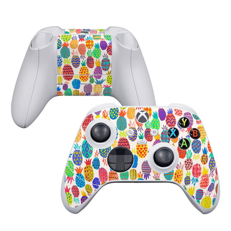 Colorful Pineapples - Microsoft Xbox Series S Controller Skin