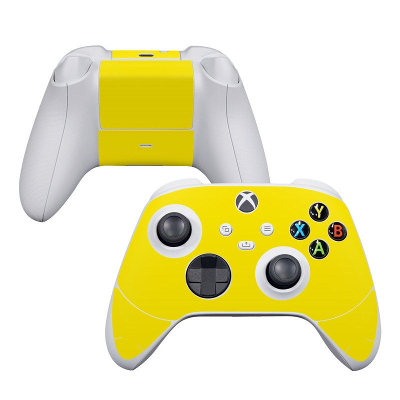 Solid State Yellow - Microsoft Xbox Series S Controller Skin