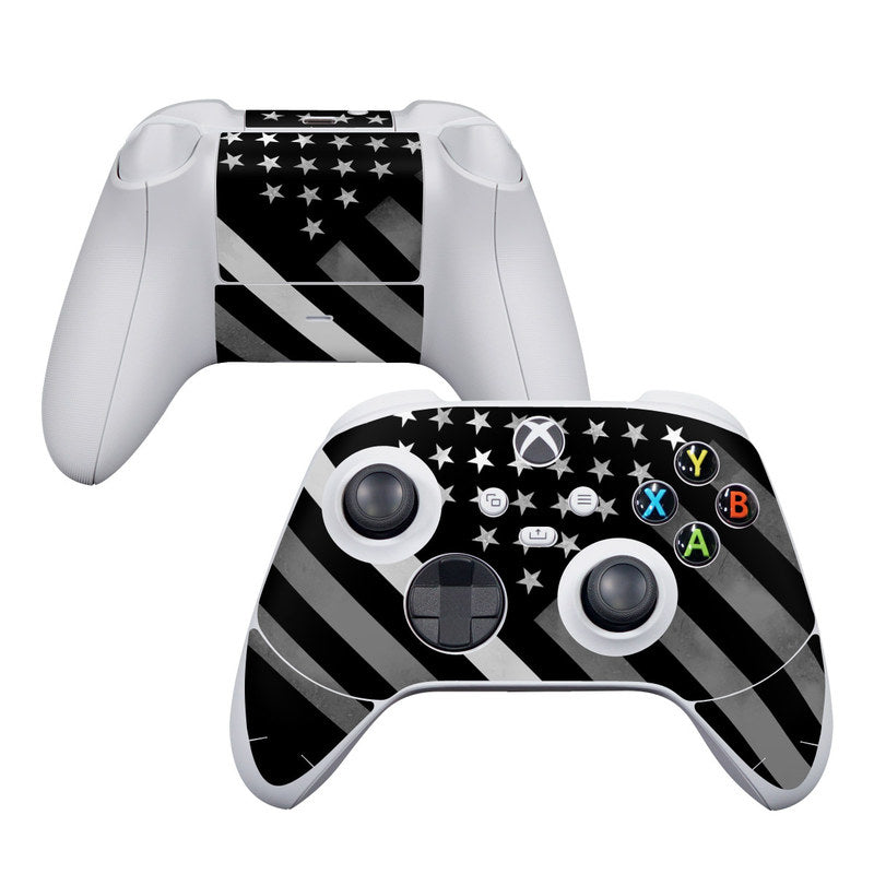 Thin White Line Hero - Microsoft Xbox Series S Controller Skin