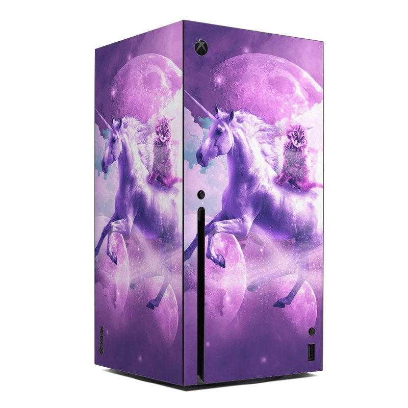 Cat Unicorn - Microsoft Xbox Series X Skin