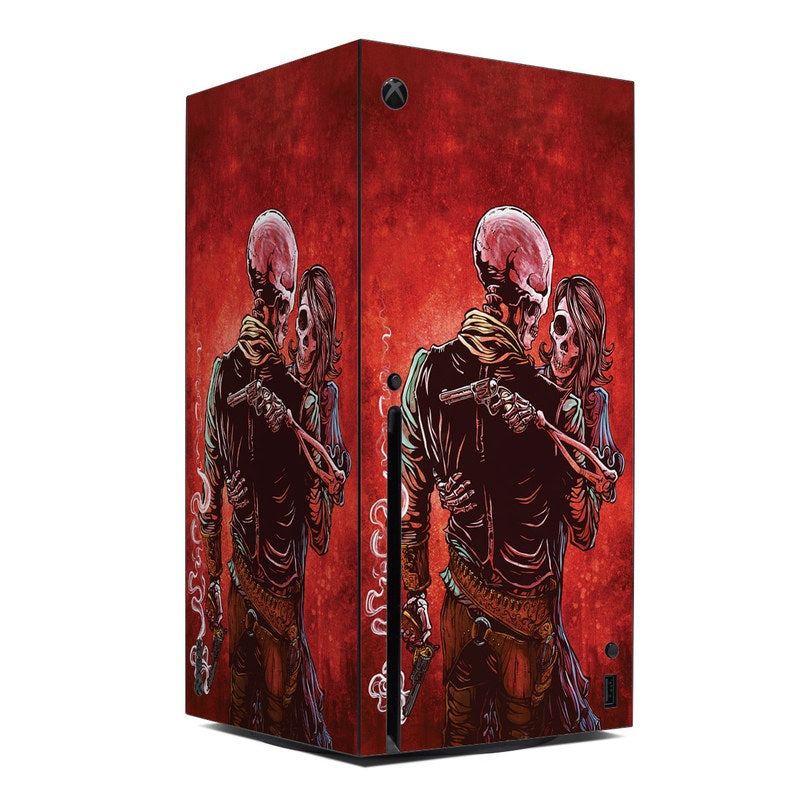 Love, Trust, and a Revolver - Microsoft Xbox Series X Skin