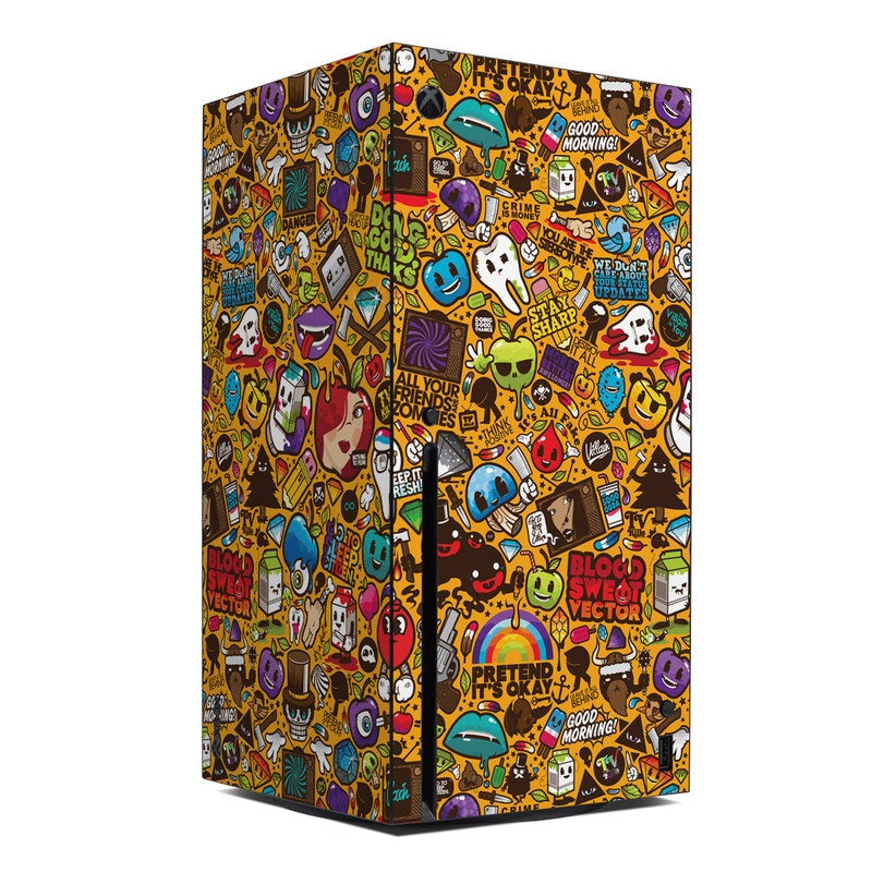 Psychedelic - Microsoft Xbox Series X Skin