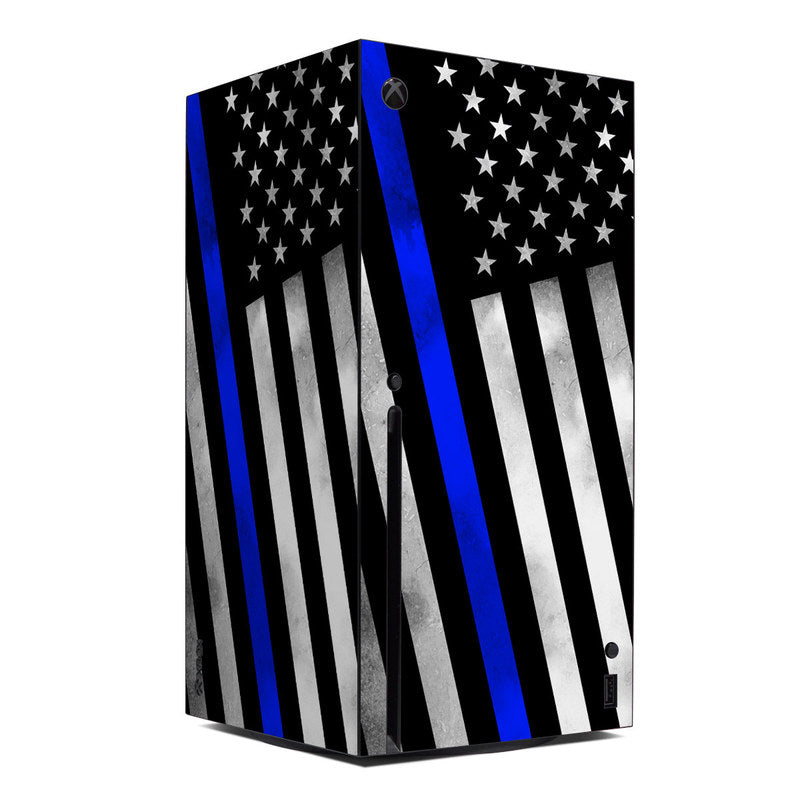 Thin Blue Line Hero - Microsoft Xbox Series X Skin