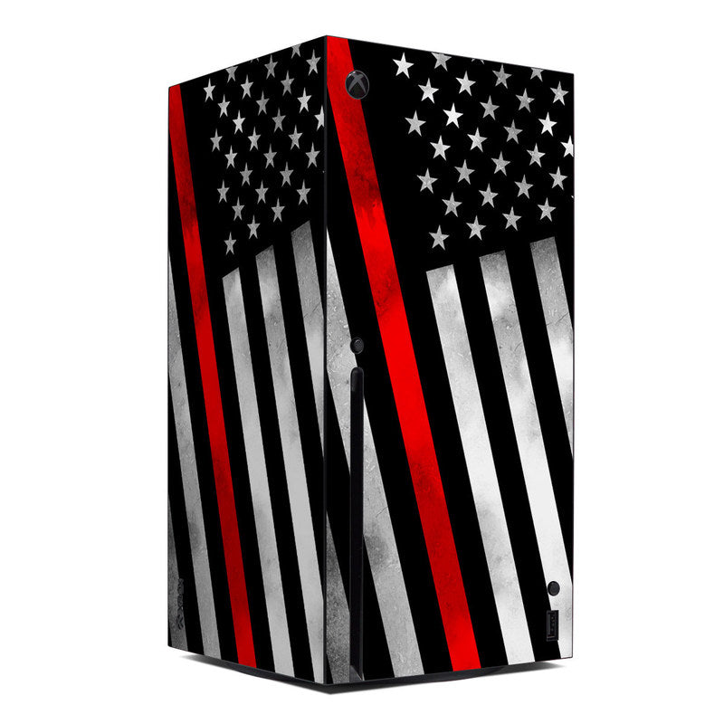 Thin Red Line Hero - Microsoft Xbox Series X Skin