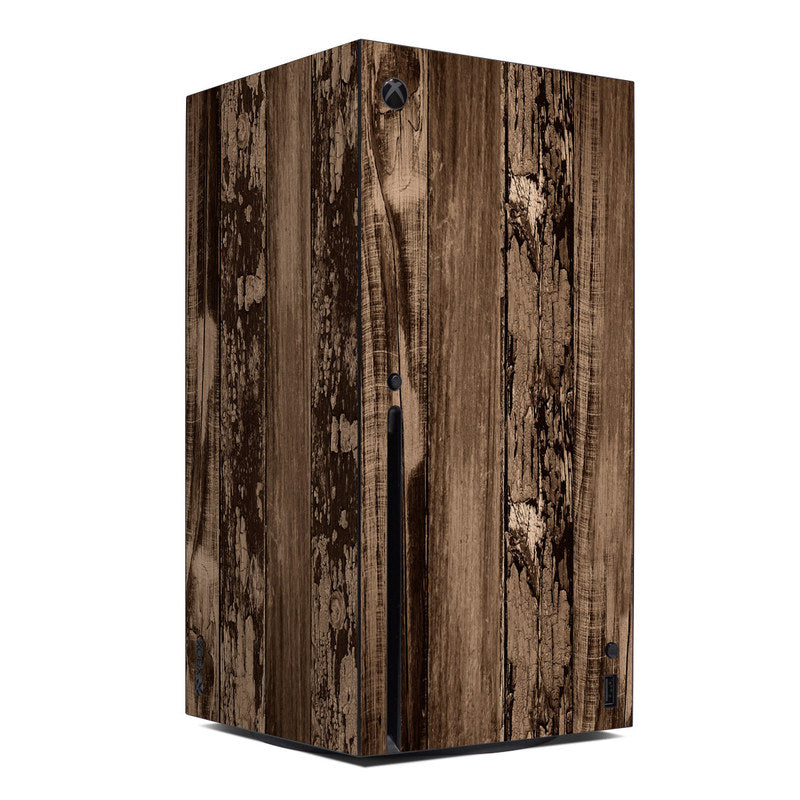 Weathered Wood - Microsoft Xbox Series X Skin