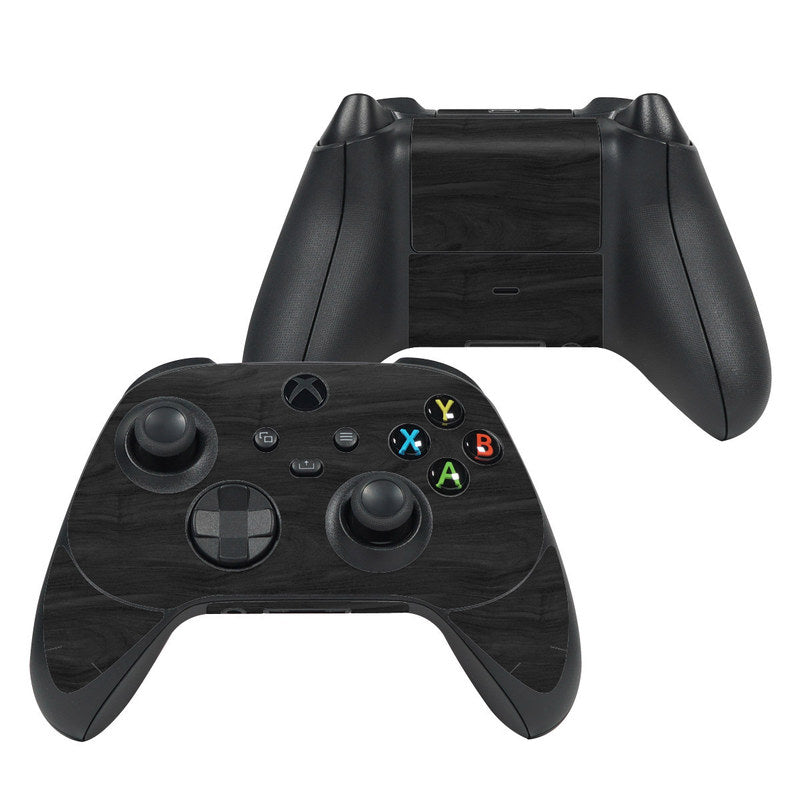 Black Woodgrain - Microsoft Xbox Series X Controller Skin