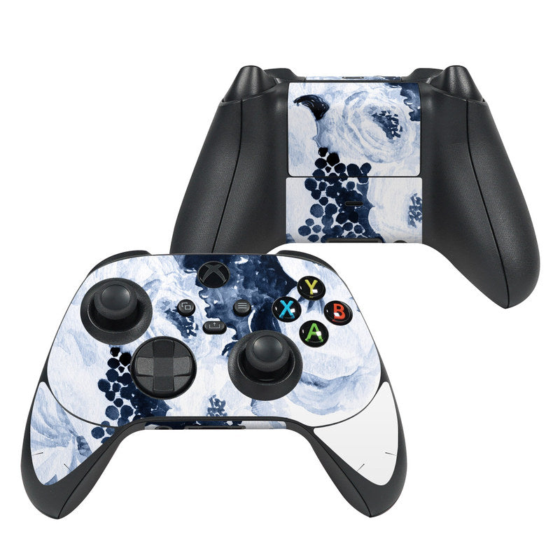 Blue Blooms - Microsoft Xbox Series X Controller Skin