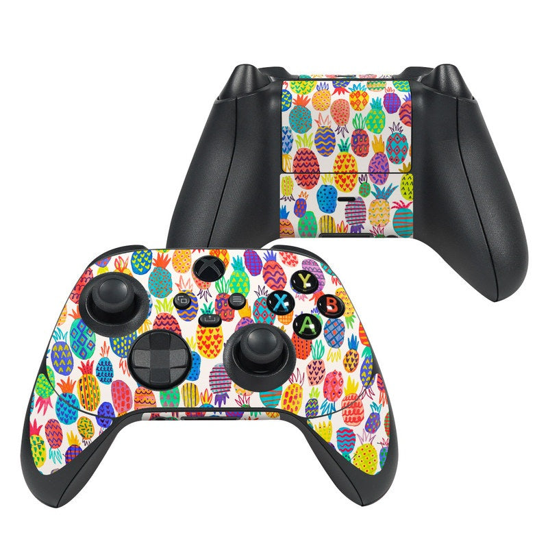 Colorful Pineapples - Microsoft Xbox Series X Controller Skin