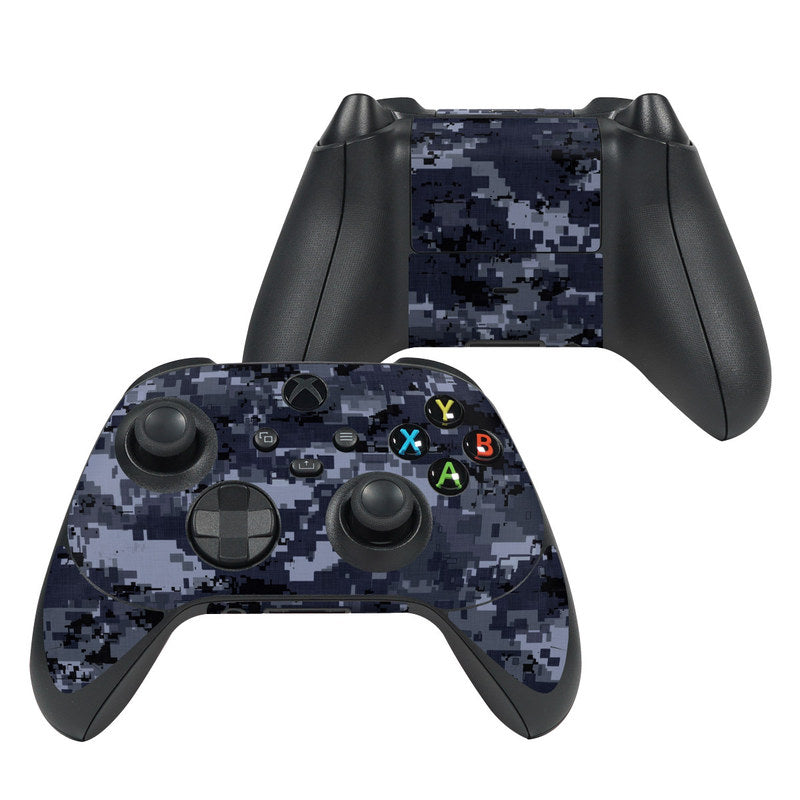 Digital Navy Camo - Microsoft Xbox Series X Controller Skin