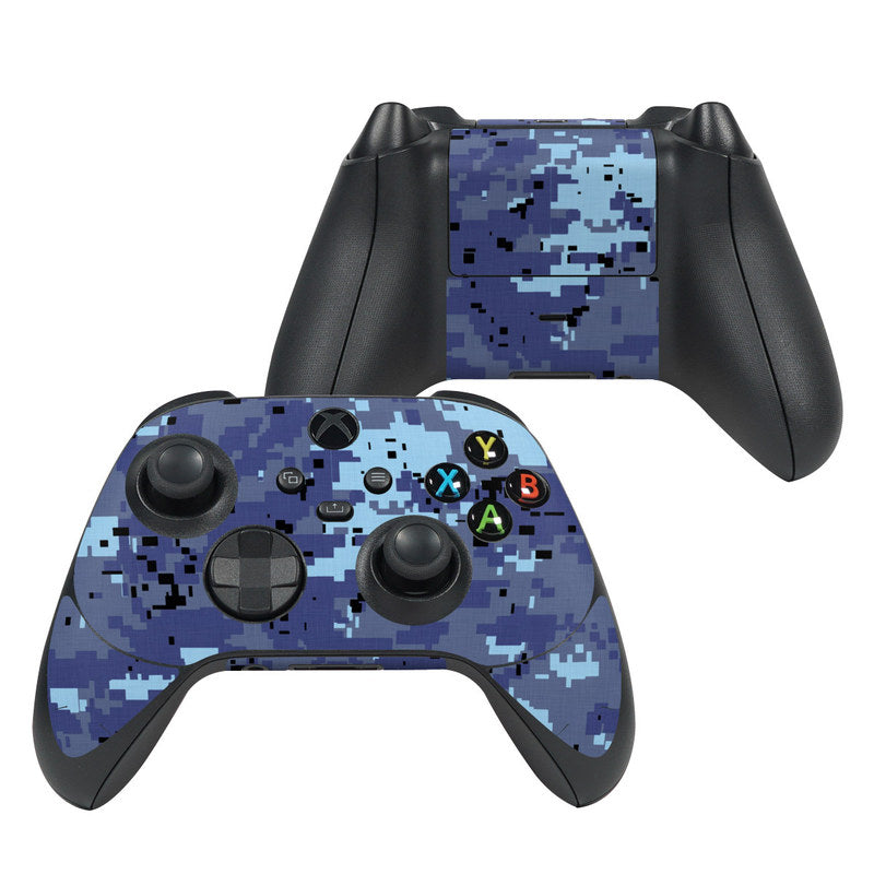 Digital Sky Camo - Microsoft Xbox Series X Controller Skin