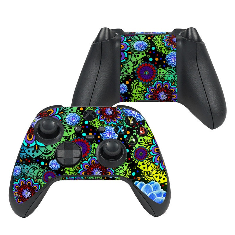 Funky Floratopia - Microsoft Xbox Series X Controller Skin