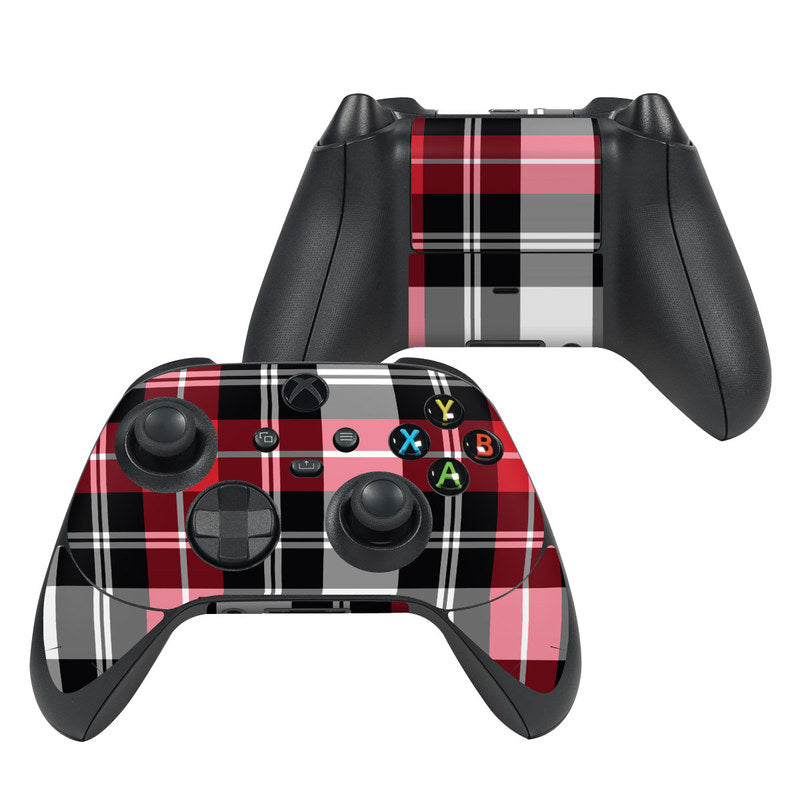 Red Plaid - Microsoft Xbox Series X Controller Skin