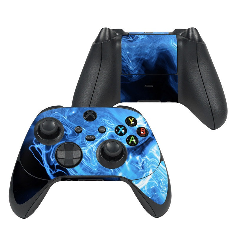 Blue Quantum Waves - Microsoft Xbox Series X Controller Skin