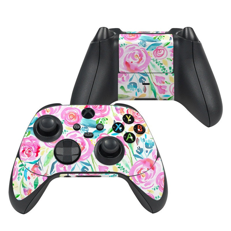 Watercolor Roses - Microsoft Xbox Series X Controller Skin