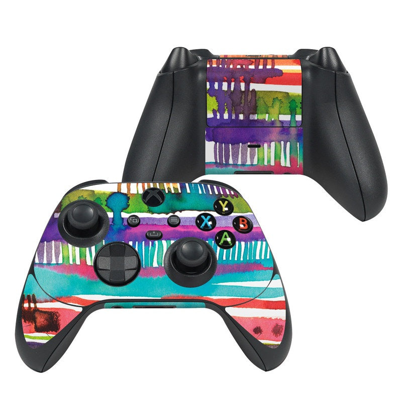 Watercolor Lines - Microsoft Xbox Series X Controller Skin