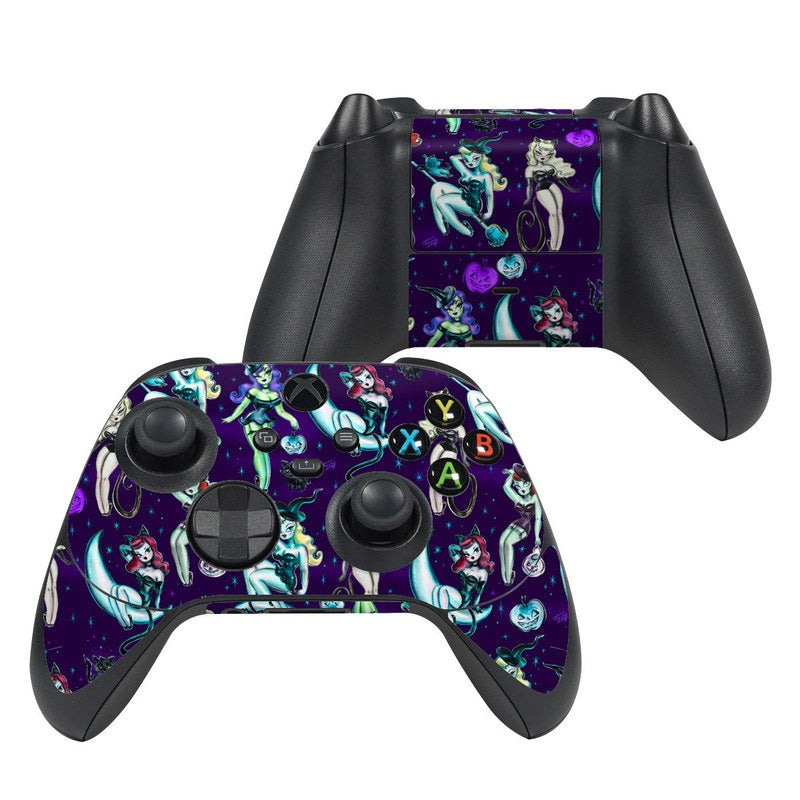 Witches and Black Cats - Microsoft Xbox Series X Controller Skin