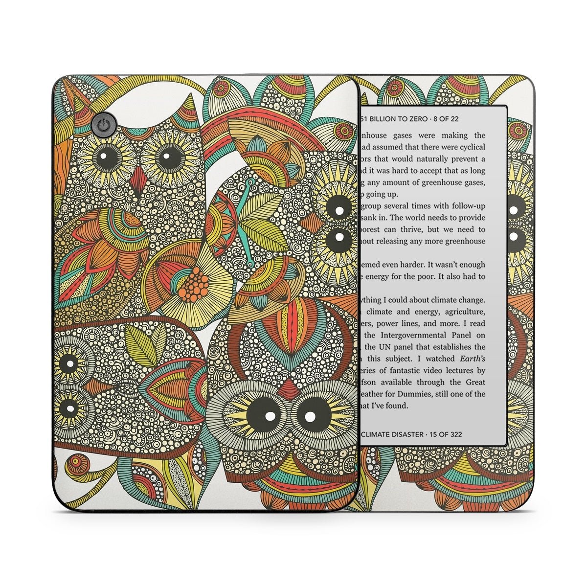 4 owls - Kobo Clara 2E Skin - Valentina Ramos - DecalGirl