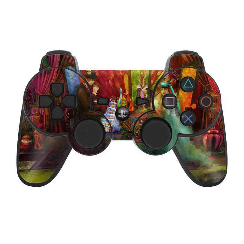 A Mad Tea Party - Sony PS3 Controller Skin - Aimee Stewart - DecalGirl