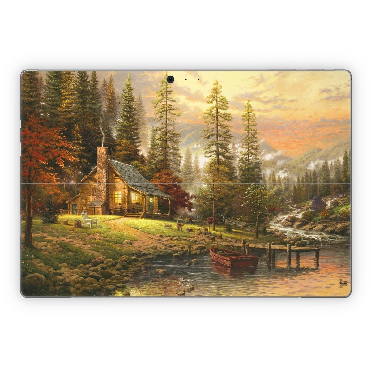 A Peaceful Retreat - Microsoft Surface Pro Skin - Thomas Kinkade Studios - DecalGirl