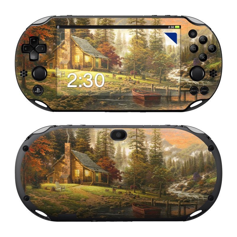 A Peaceful Retreat - Sony PS Vita 2000 Skin - Thomas Kinkade Studios - DecalGirl