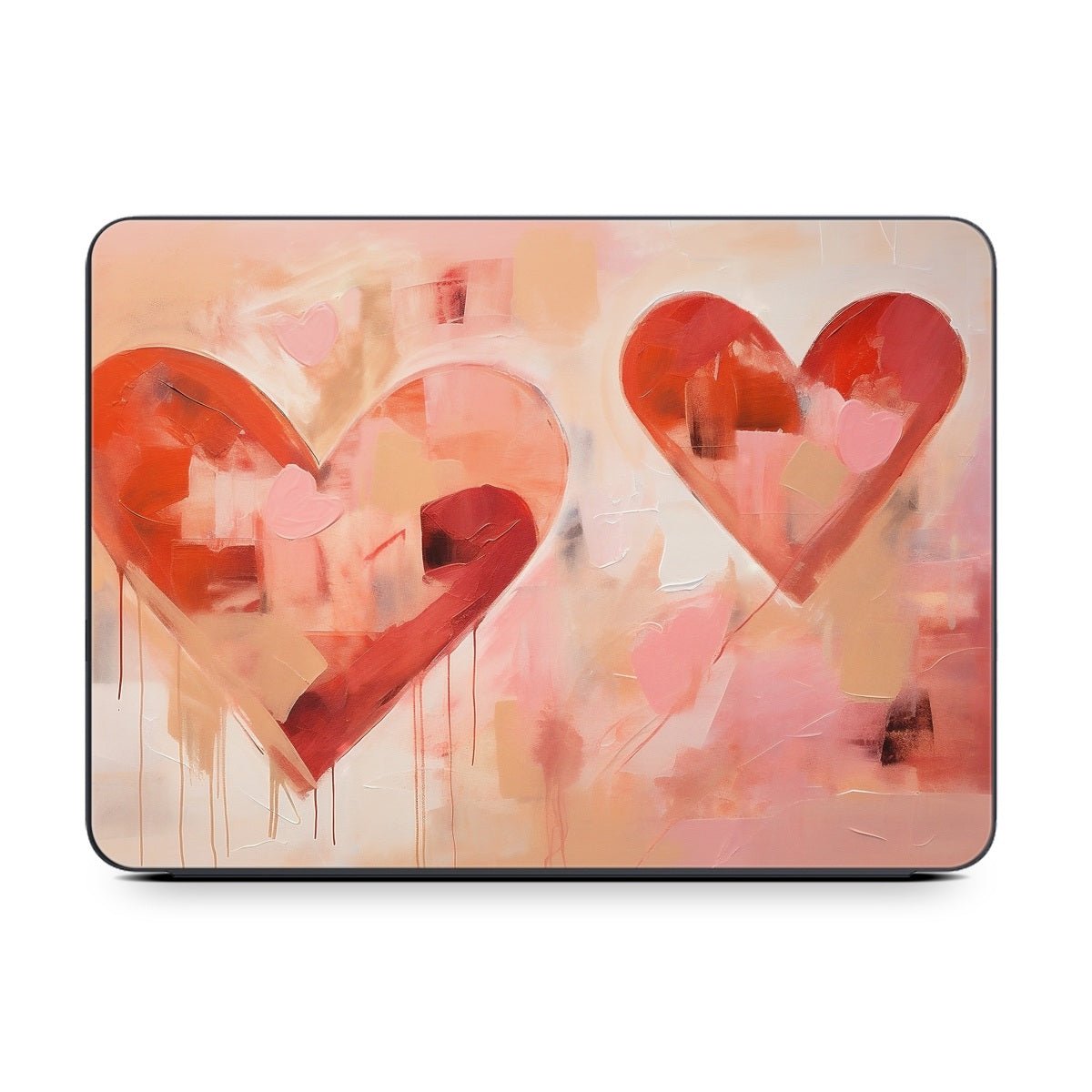 AbEx Hearts - Apple Smart Keyboard Folio Skin - Seasonal Transformations - DecalGirl