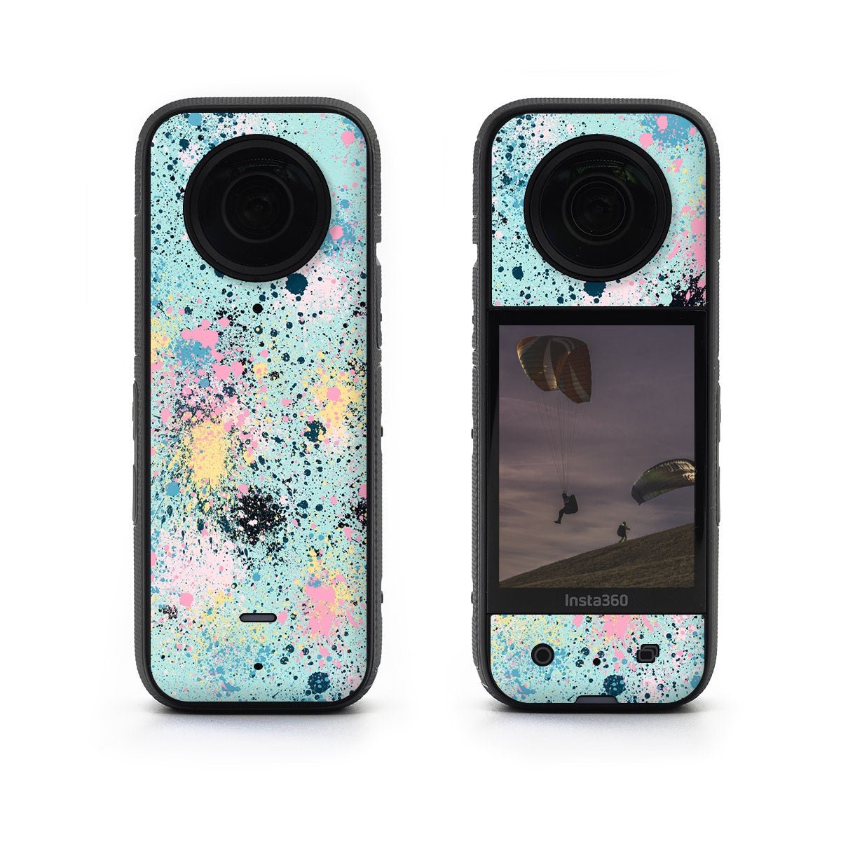 Abstract Ink Splatter - Insta360 X3 Skin - Ninola Design - DecalGirl