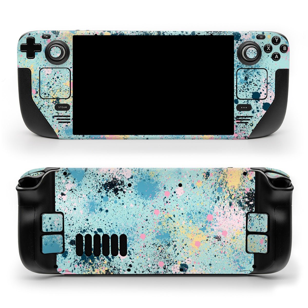 Abstract Ink Splatter - Valve Steam Deck Skin - Ninola Design - DecalGirl