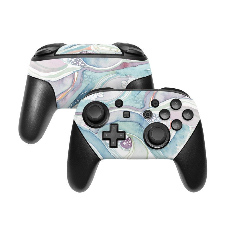 Abstract Organic - Nintendo Switch Pro Controller Skin - Shell Rummel - DecalGirl