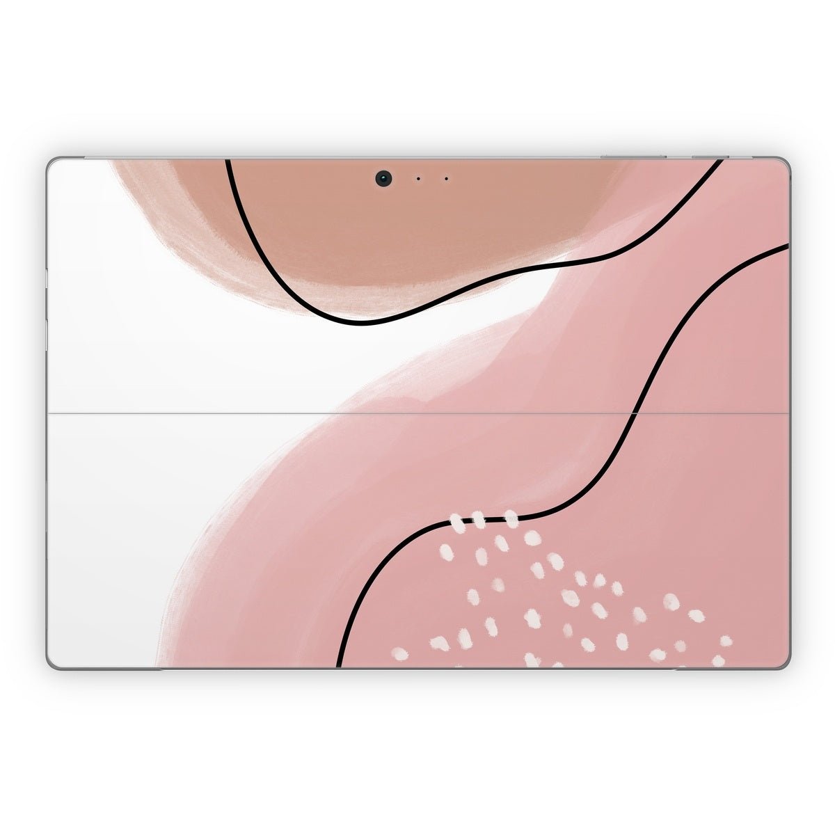 Abstract Pink and Brown - Microsoft Surface Pro Skin - Aleeya Marie Designs - DecalGirl