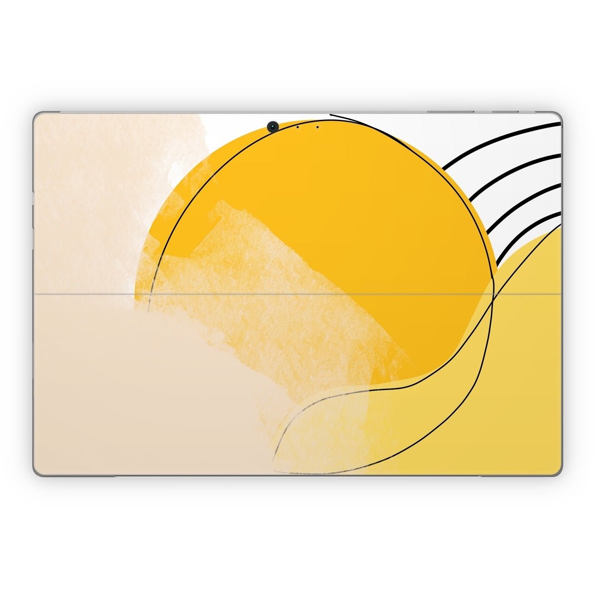 Abstract Yellow - Microsoft Surface Pro Skin - Aleeya Marie Designs - DecalGirl